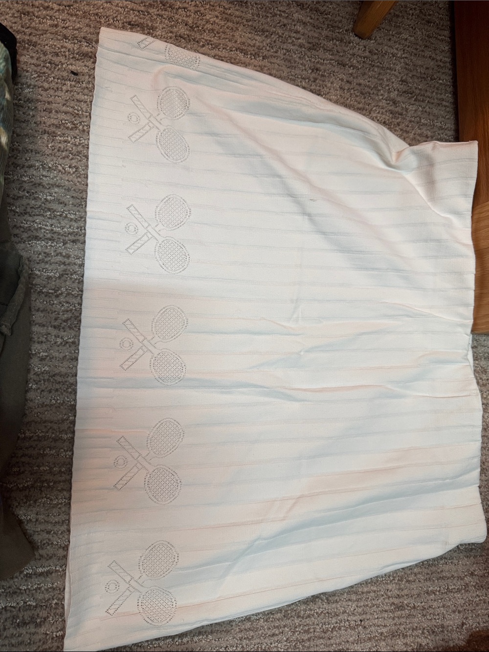 Vintage Wimbledon tennis skirt sz L. EUC